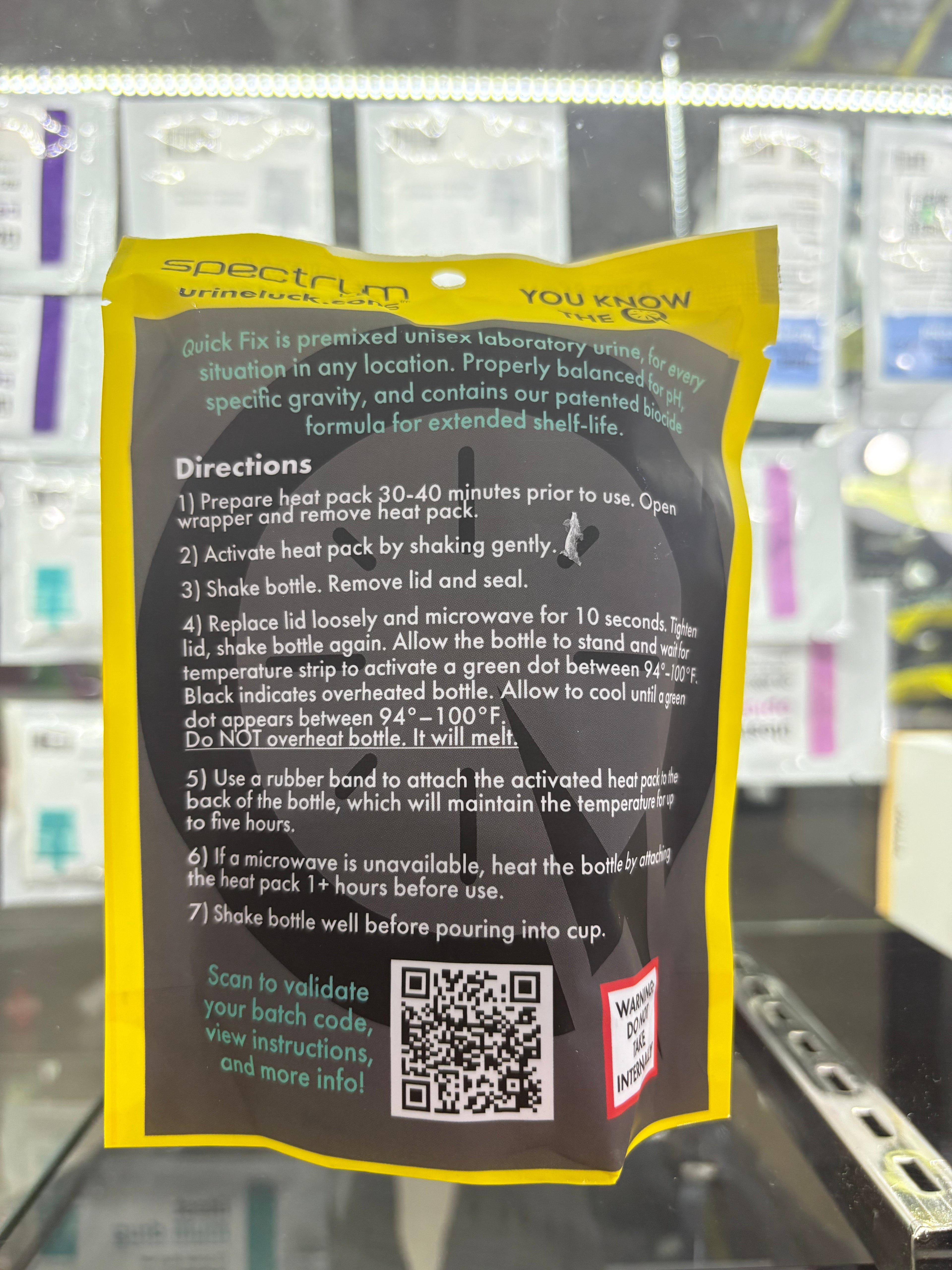 Quick Fix Plus 6.3 – Complete Synthetic Urine Kit (Ready to Use)